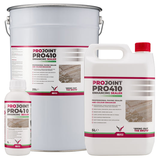 PRO-410 - Solvent Based Paving Sealer - Colour Enhancer - Paving Shopper