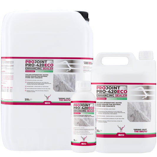 PRO-420ECO - Water Based Paving Sealer - Colour Intensifier - Paving Shopper