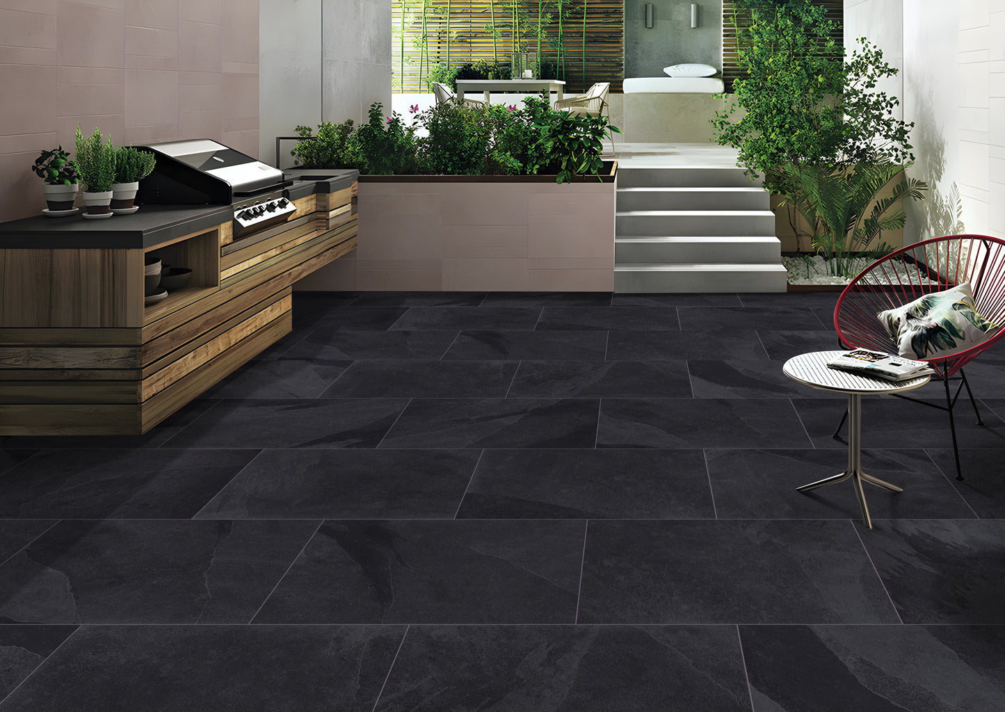 Brazillian Black Porcelain 20mm 900 x 600 22.1m2