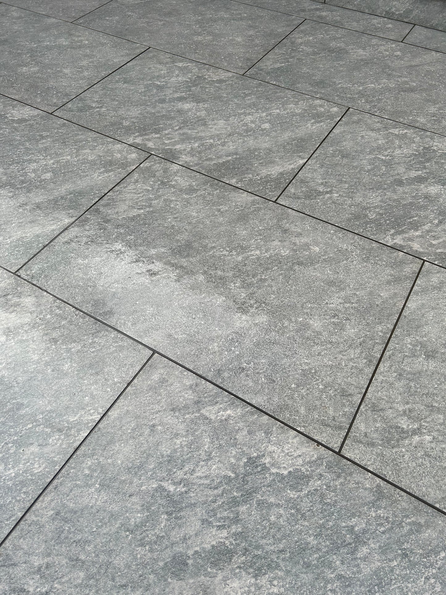 Oxford Grey Porcelain 900 x 600 Paving Slabs - Paving Shopper