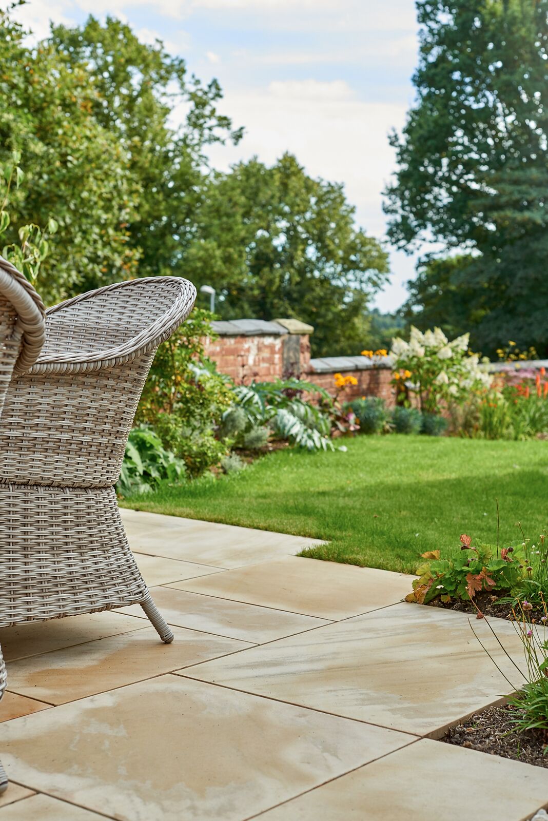 Ethan Mason Dune Smooth Indian Sandstone Patio Kit - Paving Shopper