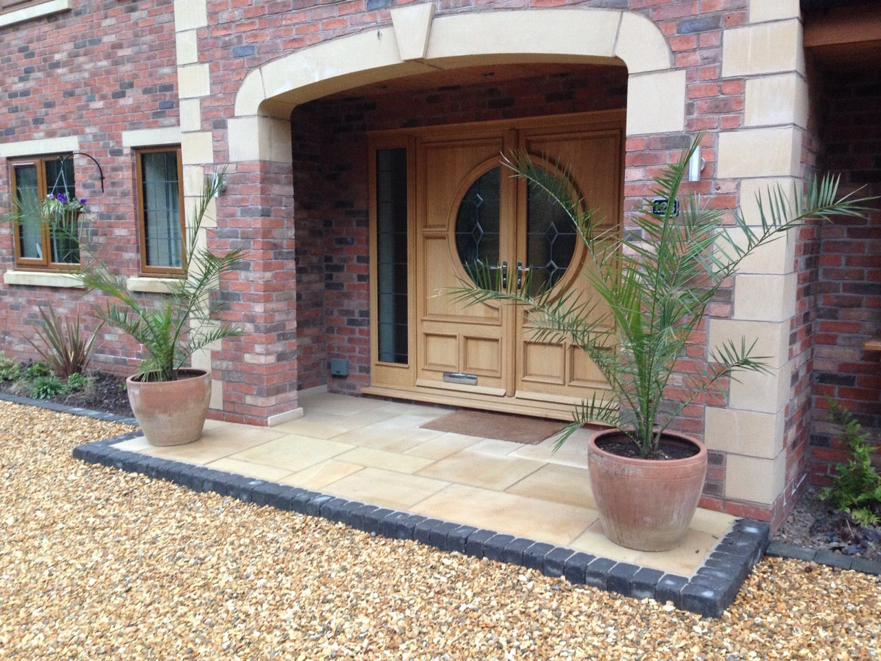 Ethan Mason Dune Smooth Indian Sandstone Patio Kit - Paving Shopper