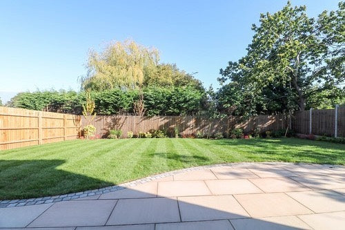 Ethan Mason Ivory Smooth Indian Sandstone 900 x 600 Paving Slabs - Paving Shopper