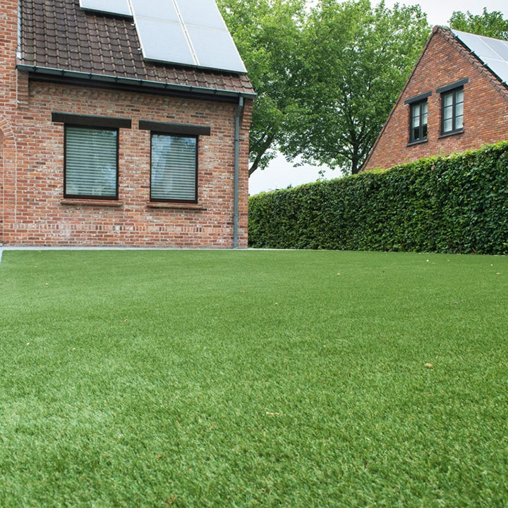 Exbury Dark Artificial Grass 30mm 4m Wide - NAMGRASS - Paving Shopper