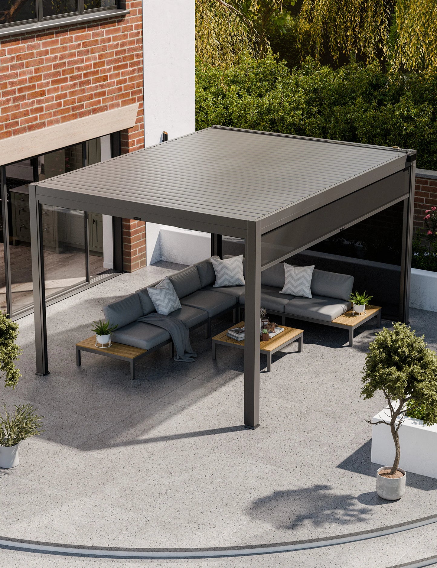 Sparta Solar Pergola 4x3m