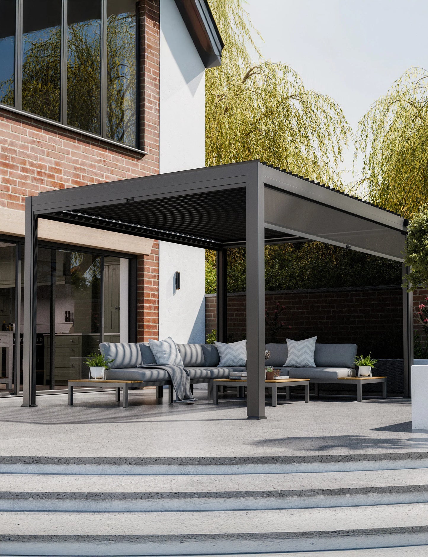 Sparta Solar Pergola 4x3m