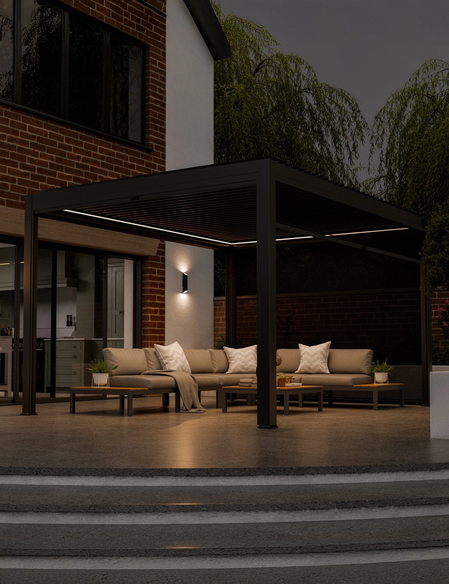 Sparta Solar Pergola 4x3m