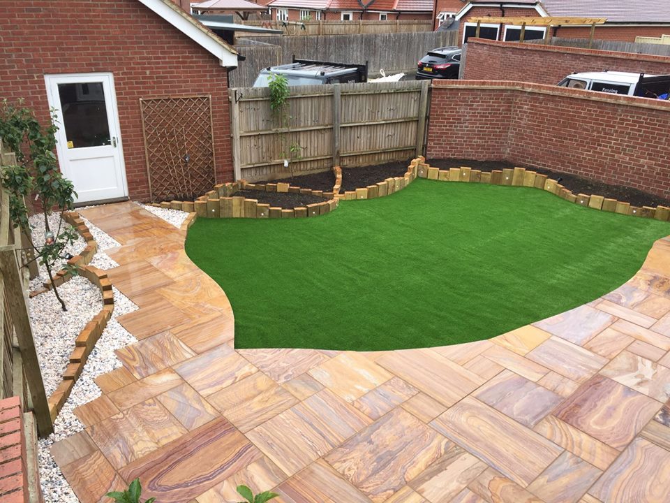 Rainbow Indian Sandstone Paving - Paving Shopper
