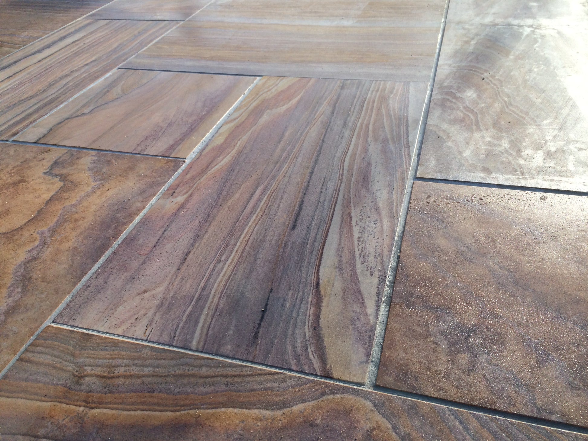 Rainbow Indian Sandstone Paving - Paving Shopper