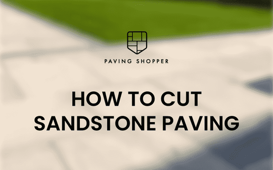 How to cut Sandstone Paving?