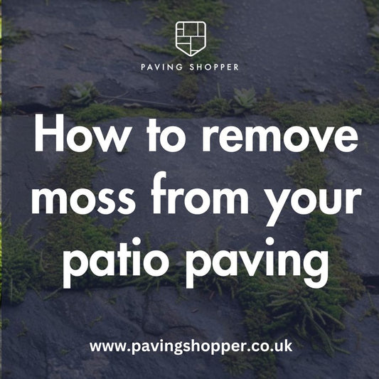 How to remove moss from patio paving