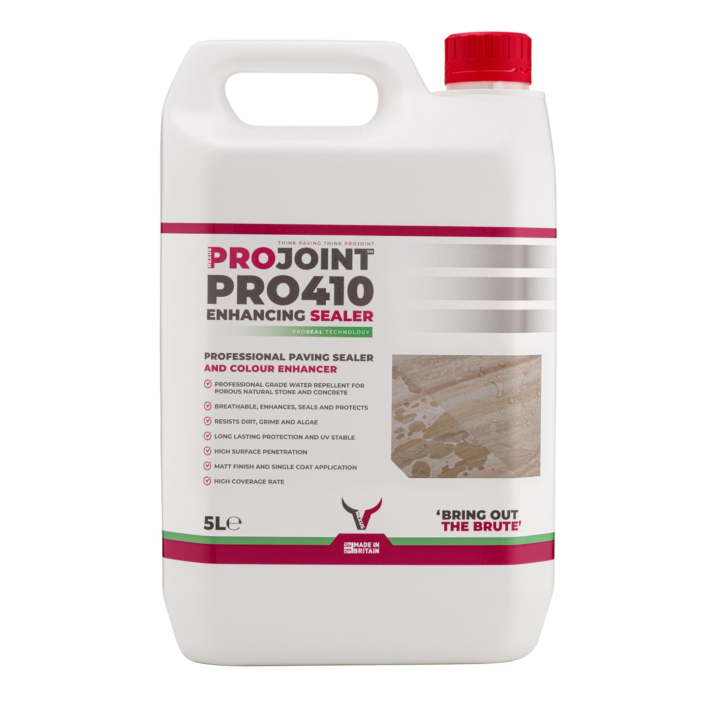 PRO-410 - Solvent Based Paving Sealer - Colour Enhancer