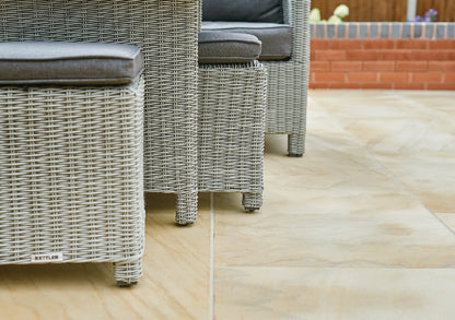 Ethan Mason Dune Smooth Indian Sandstone Patio Kit