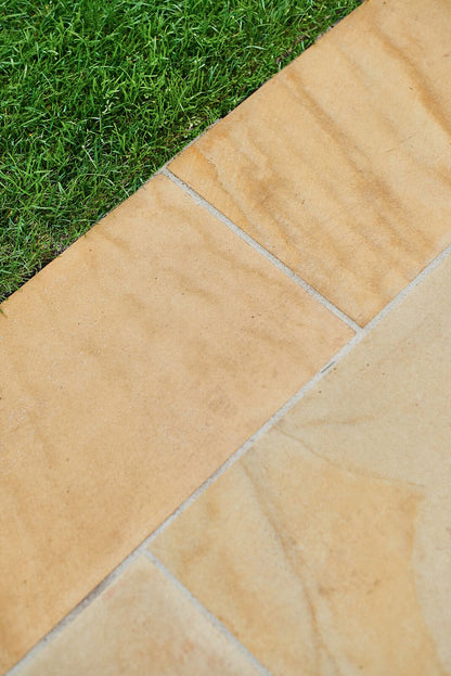 Ethan Mason Dune Smooth Indian Sandstone Patio Kit