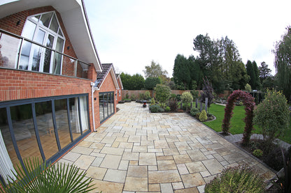 Yellow Limestone Paving