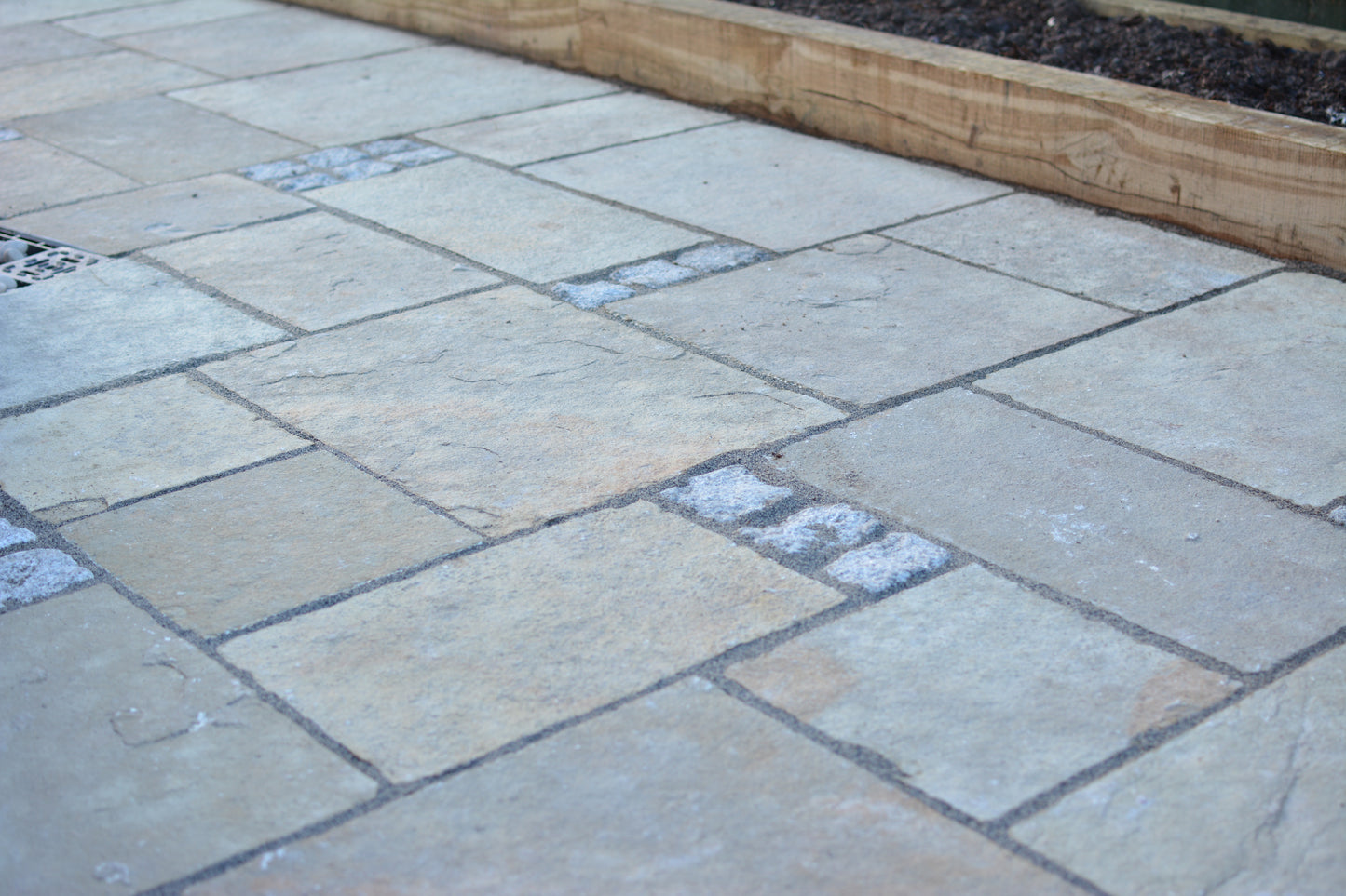 Yellow Limestone Paving