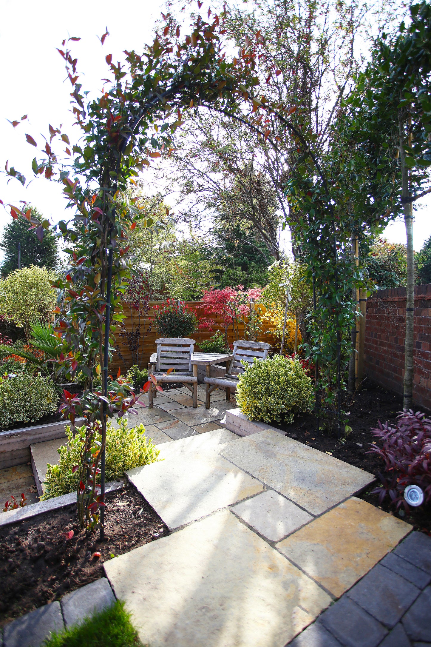 Yellow Limestone Paving