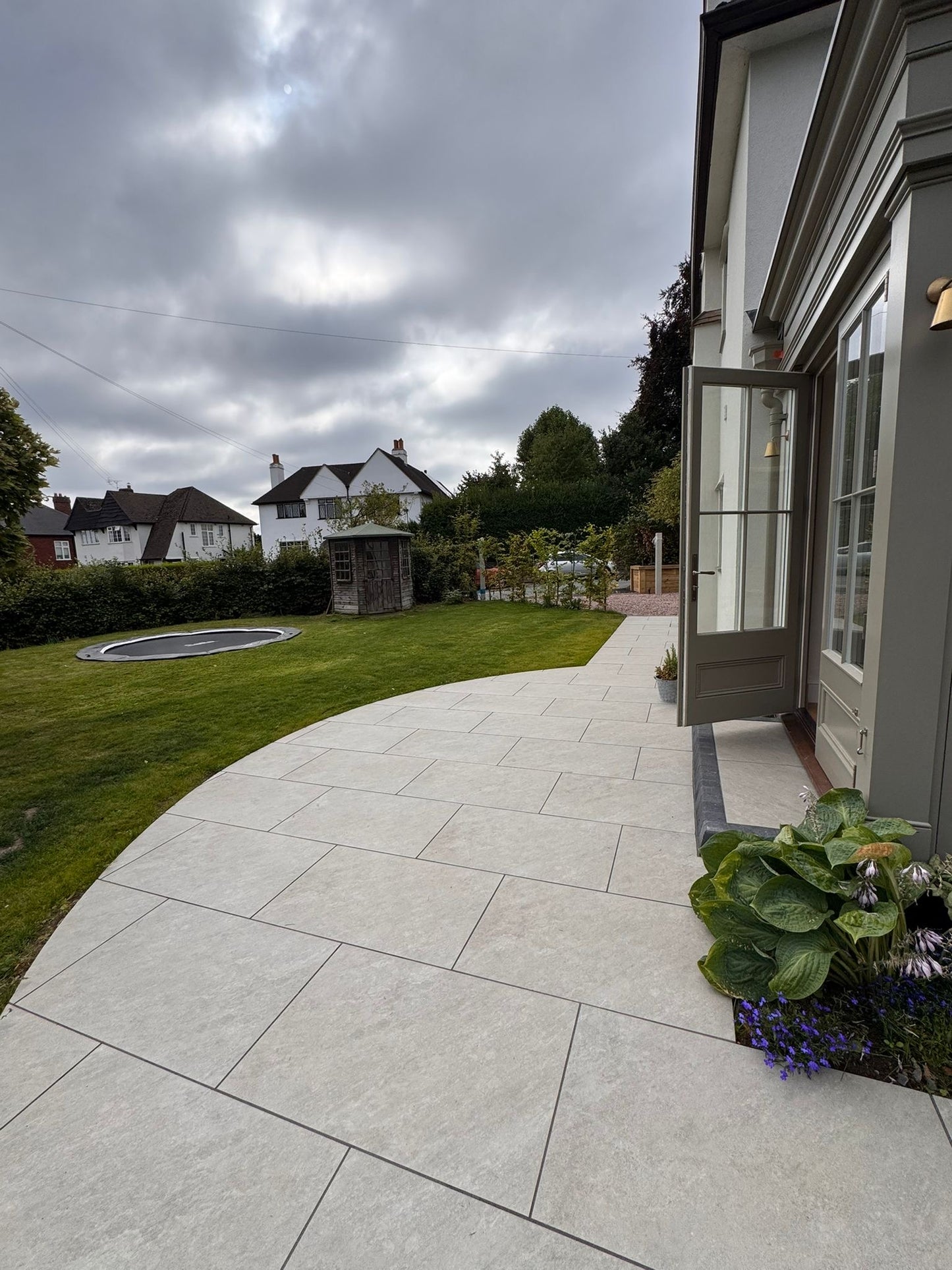 Quartz Light Porcelain 900 x 600 Paving Slabs - Paving Shopper