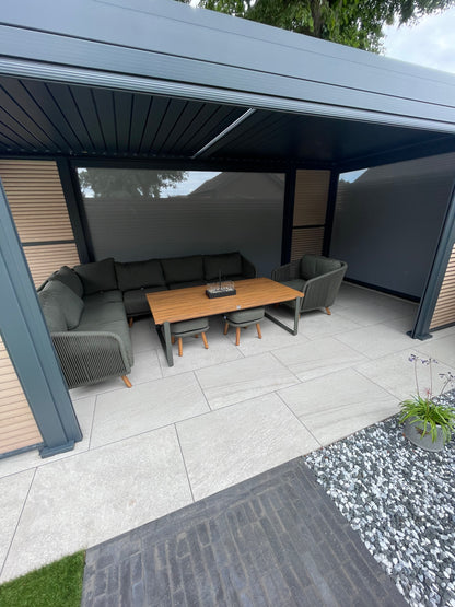 Everest Pearl Porcelain 900 x 600 Paving Slabs