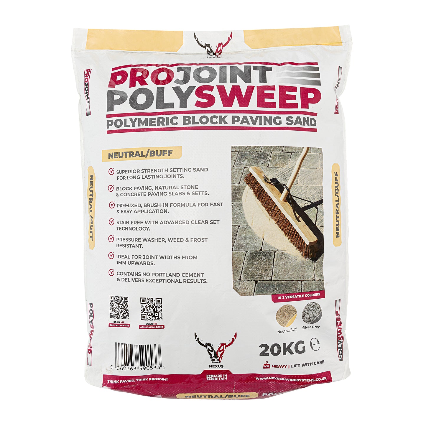 Polysweep - Polymeric Brush-In Sand - Neutral