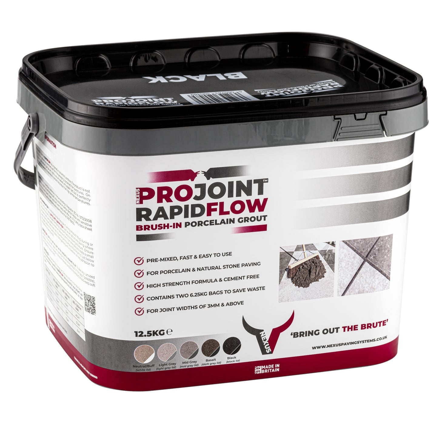 Rapidflow - Brush-In Jointing Compound - Black