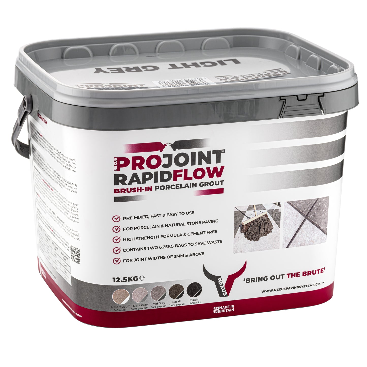 Rapidflow - Brush-In Jointing Compound - Light Grey