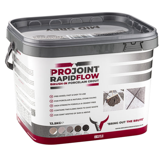 Rapidflow - Brush-In Jointing Compound - Mid Grey