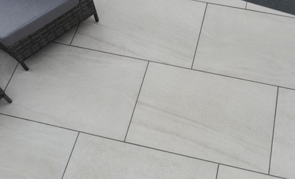 Everest Pearl Porcelain 900 x 600 Paving Slabs