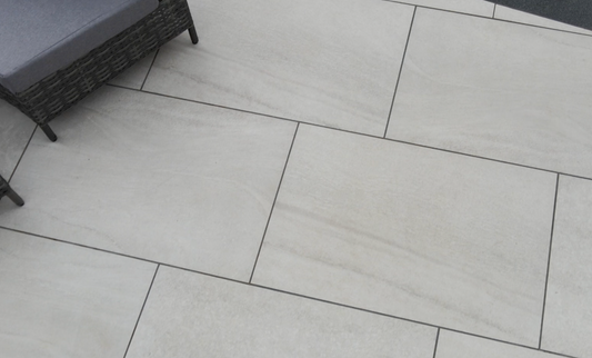 Everest Pearl Porcelain 900 x 600 Paving Slabs