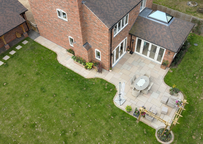 Raj Green Indian Sandstone Patio Kit