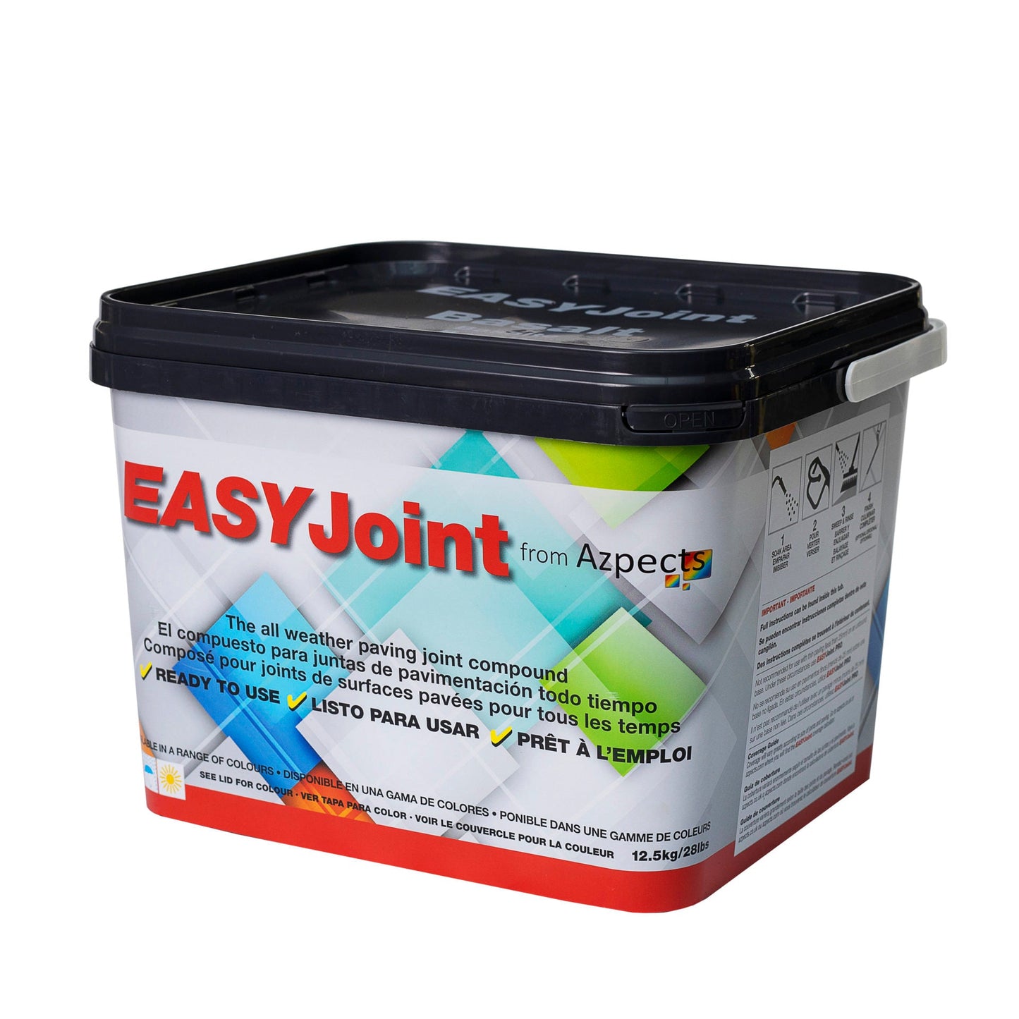 Azpects Easyjoint-Basalt 12.5kg - Paving Shopper