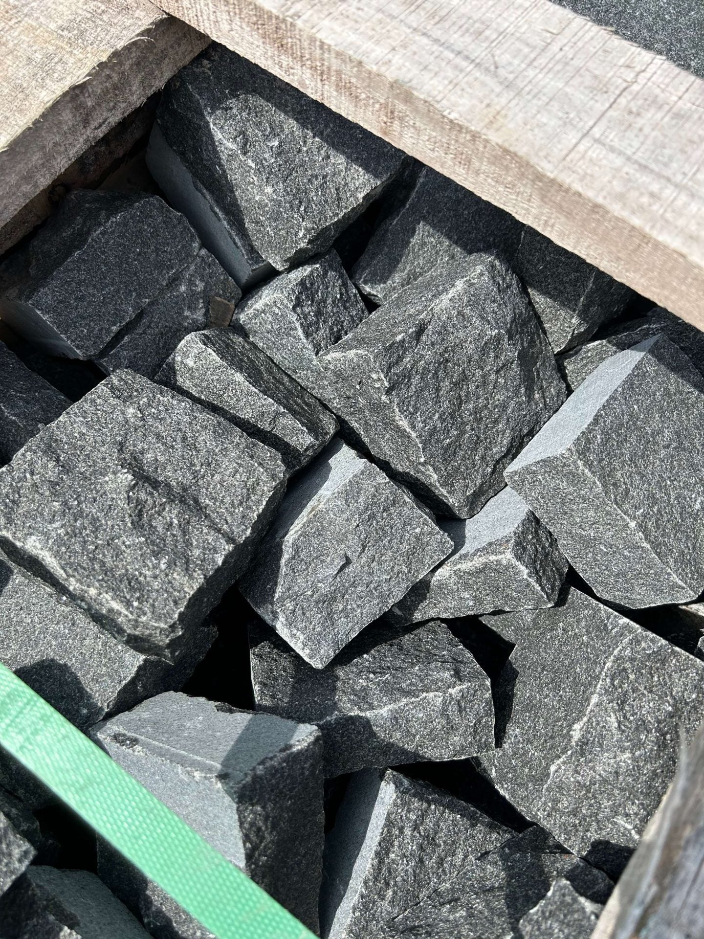 Black Granite Setts - Paving Shopper