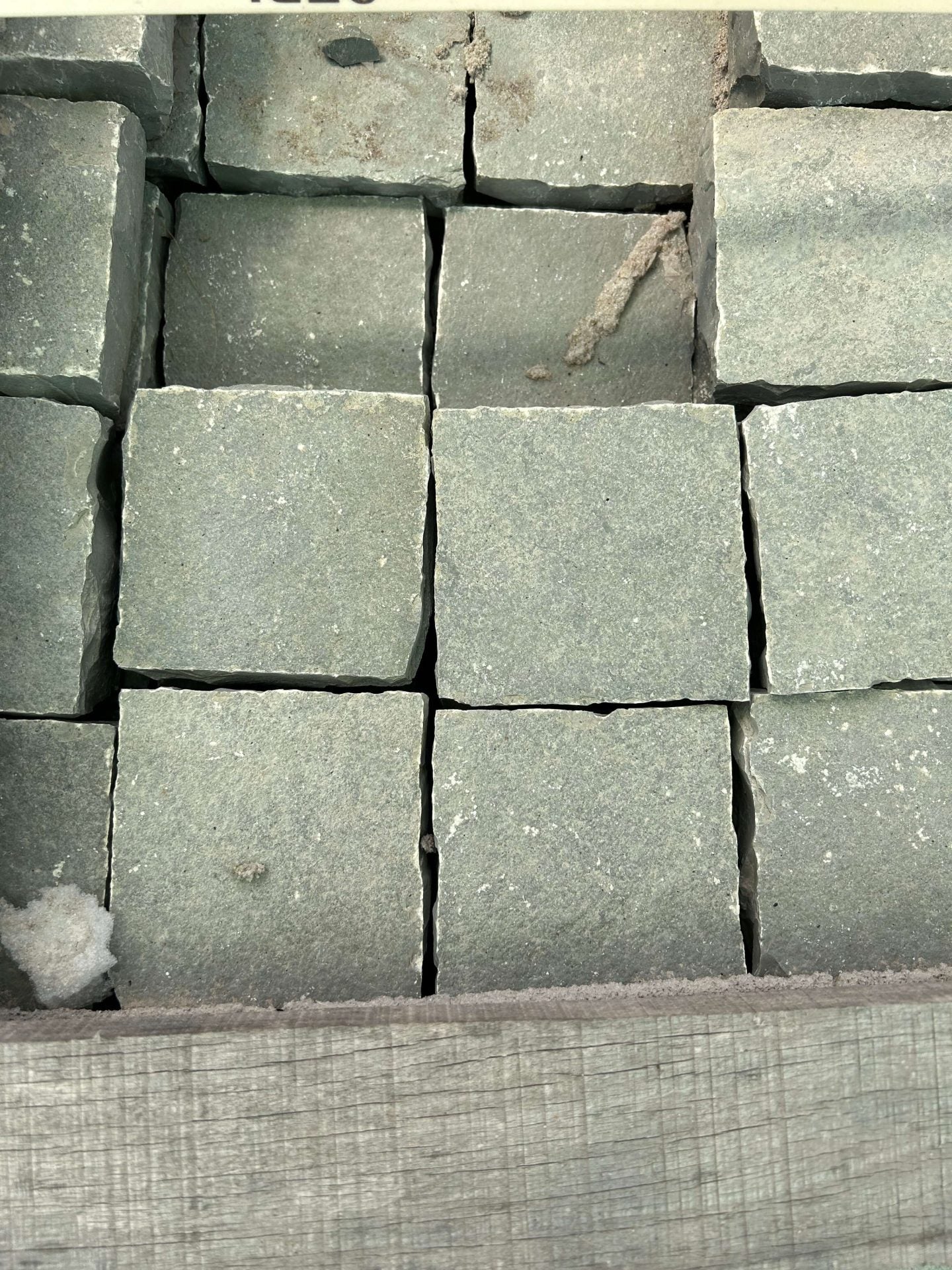 Blue Limestone Setts - Paving Shopper