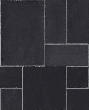 Ethan Mason Black Mix Sawn-Edge Limestone Paving - Paving Shopper