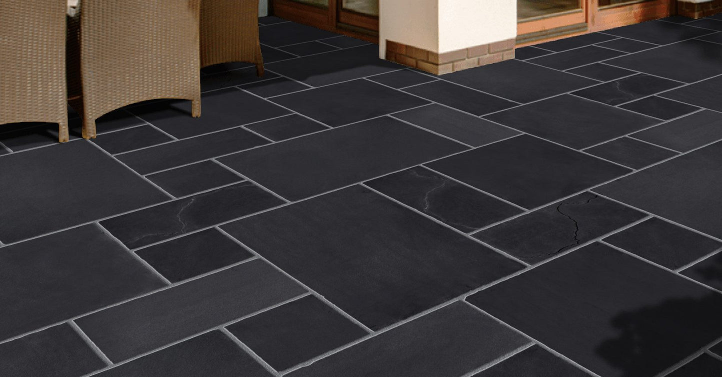 Get Paving Black Limestone Paving - Paving Shopper