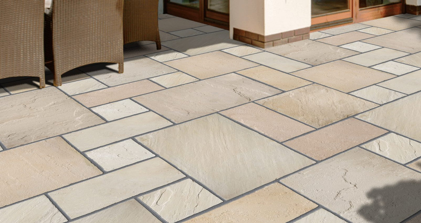 Get Paving Fossil Buff Paving - Paving Shopper