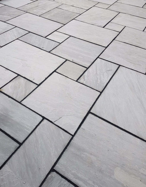 Kandla Grey Sandstone Paving - Paving Shopper