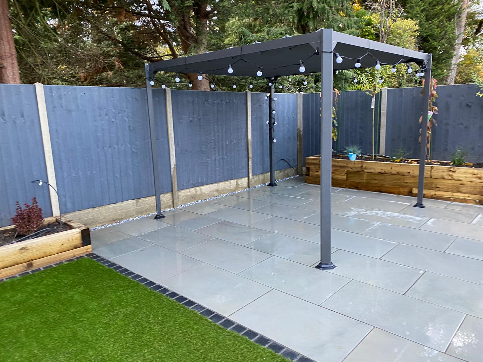 Kandla Grey Smooth Indian Sandstone Paving - Paving Shopper