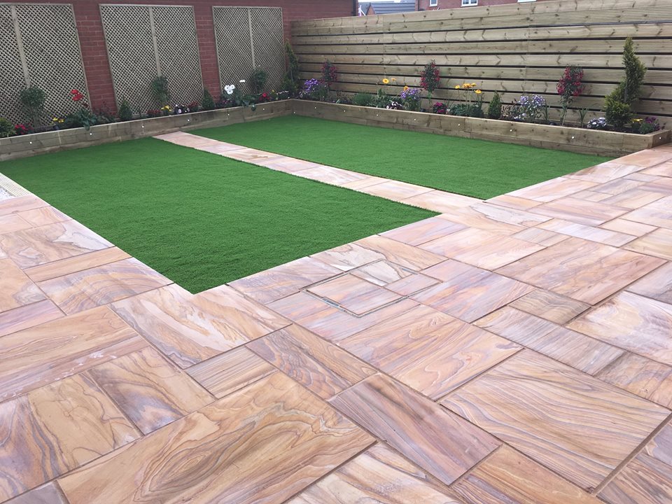 Rainbow Indian Sandstone Paving