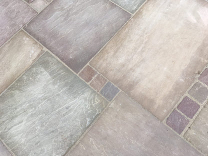 Raj Green Sandstone Setts - Paving Shopper