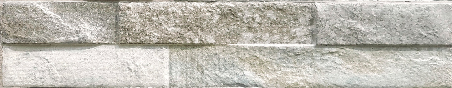 Italian Porcelain Walling / Cladding - Rock Green 385mm x 75mm